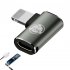 20w Fast Charging Adapter Type c Female To Lighting Male Pd Charge Date Transmission Converter Compatible For Iphone Side Elbow
