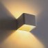 20w Led Bedside Wall Lamp 2 4g Smart Remote Control 3 color Bedroom Corridor Wall Lamp Decoration Fixtures black shell