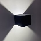 20w Led Bedside Wall Lamp 2.4g Smart Remote Control 3-color Bedroom Corridor Wall Lamp Decoration Fixtures black shell