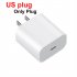 20w Pd Fast Charger Type c Fast Charging Adapter Compatible For Ipad Air Mini Pro Iphone13 Iphone12 US Plug