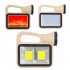 20w Portable Led Flashlights 3 Lighting Modes IPX5 Waterproof Solar USB Rechargeable Strong Light Multifunctional Camping Work Light COB light