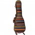 21 23 26 Ethnic Knitting Style Ukulele Bag Backpack Double Shoulder Strap Cotton Padded Ukelele Carrying Case 23 inch 