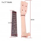 21    23    26  Ukulele Neck Body   Rosewood Fingerboard for Ukulele Mini Guitar DIY 21 inch