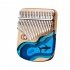 21 Keys 17 Keys Acrylic Kalimba Thumb Finger Piano Keyboard Musical Instrument Gifts For Kids Music Lover 21 Tones   Resin   Crane