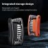 21 in 1 Bicycle Tool Kit  Socket Tool  Cross Screwdriver  Flat Screwdriver  And Multi size Inner Hexagon Mountain Bike Repair Tool Kit Riding Travel Emergency M