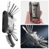 21 in 1 Bicycle Tool Kit  Socket Tool  Cross Screwdriver  Flat Screwdriver  And Multi size Inner Hexagon Mountain Bike Repair Tool Kit Riding Travel Emergency M
