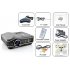 2100 Lumens DVD Projector with DVD Player Video Game Projector Beamer 400 1 Contrast