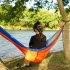 210t Nylon Fabric Outdoor Camping Hammock 2 Color Single Double Ultra light Portable Swing Bed