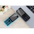 215 Mini Mobile Phone 2 8 Inch Touch Screen Dual SIM Cards Mobile Phone Blue
