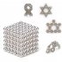 216Pcs 5mm DIY Magic Magnet Magnetic Blocks Balls Sphere Cube Beads Puzzle Building Toys Stress Reliever Bright black