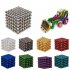 216Pcs 5mm DIY Magic Magnet Magnetic Blocks Balls Sphere Cube Beads Puzzle Building Toys Stress Reliever Bright black