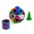 216Pcs 5mm DIY Magic Magnet Magnetic Blocks Balls Sphere Cube Beads Puzzle Building Toys Stress Reliever Light blue