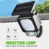 21led Solar Light Outdoor Super Bright Energy Saving Waterproof Human Body Sensor Light Wall Lamp 966A