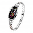 H8 Women Exquisite Fitness Smart Watch Silver