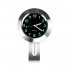 22 25mm Motorcycle Handlebar Clock Waterproof Dial Handlebar Mount General Application Silver