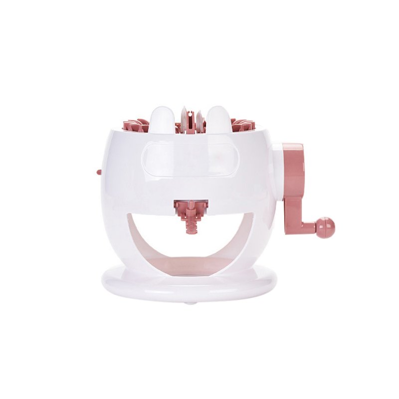 22 Needles Knitting Machine DIY Sweater Scarf Socks Knitting Smart Weaving Machines For Kids Gifts 841-1 pink