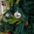 22 PCs Christmas Balls Ornament Shatterproof Plastic Christmas Tree Decorations With Star Hanging Rope red