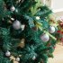 22 PCs Christmas Balls Ornament Shatterproof Plastic Christmas Tree Decorations With Star Hanging Rope red