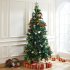 22 PCs Christmas Balls Ornament Shatterproof Plastic Christmas Tree Decorations With Star Hanging Rope red