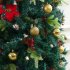22 PCs Christmas Balls Ornament Shatterproof Plastic Christmas Tree Decorations With Star Hanging Rope red