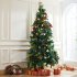 22 PCs Christmas Balls Ornament Shatterproof Plastic Christmas Tree Decorations With Star Hanging Rope red