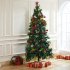 22 PCs Christmas Balls Ornament Shatterproof Plastic Christmas Tree Decorations With Star Hanging Rope red