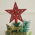 22 PCs Christmas Balls Ornament Shatterproof Plastic Christmas Tree Decorations With Star Hanging Rope red