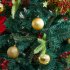 22 PCs Christmas Balls Ornament Shatterproof Plastic Christmas Tree Decorations With Star Hanging Rope red