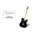 22 fret Electric Guitar that include two Humbucker Pickups is a great way to start learning the blues