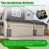 220000 Lumens Solar Street Light 3 Lighting Modes Waterproof 117cob Wall Lamp for Outdoor Garden Yard with RC