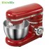 220V 4L Stainless Steel Bowl 1200W Kitchen Food Stand Mixer 4L Cream Egg Whisk Blender European Regulation red