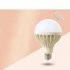 220V E27 LED Ball Bulb with Human Body Induction   Light Sensor
