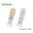 220V G9 LED Corn Light Bulb Dimmable 3W 5W Energy Saving for Crystal Lamp Corridor Lamp Milky hood warm white 220V