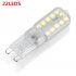 220V G9 LED Corn Light Bulb Dimmable 3W 5W Energy Saving for Crystal Lamp Corridor Lamp Milky hood cool white 220V