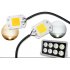 220V LED Floodlight 20W 30W 50W White Warm Light COB Chip Integrated Smart IC Driver Lamp Warm light