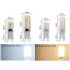 220V LED SMD 2835 G9 3W Corn Light Bulb Spotlight for Chandelier Replacement Halogen Lamp Decoration White off white cover Not dimmable