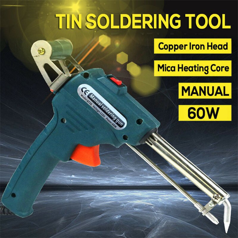 60w Temperature Gun Auto Welding Electric Soldering Iron Solder Tools