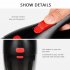 220v Wireless Wired Hand Held Car Vacuum Cleaner Portable Car Wet Dry One key Control Vacuum Cleaner With Light Car Auto Home Duster Wired black