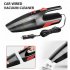 220v Wireless Wired Hand Held Car Vacuum Cleaner Portable Car Wet Dry One key Control Vacuum Cleaner With Light Car Auto Home Duster Wireless black