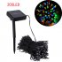22M 200LEDs String Light with Solar Strip Night Light Lamp Fairy Lights for Outdoor Christmas Trees Wedding Garden colors