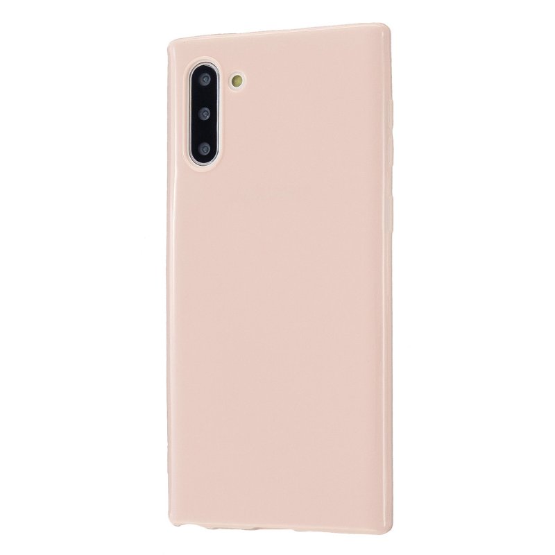 For Samsung Note 10/10 Pro Cellphone Cover TPU Phone Case Simple Profile Classic Design Shock-proof Shell Sakura pink