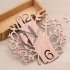 22cm Simple Wooden Tree Shape Wall Clock for Bedroom Wall Decoration As shown