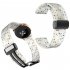 22mm 20mm Strap Watch Band Replacement Quick Release Magnetic Folding Buckle Universal Silicone Watch Strap 20mm gray