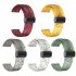 22mm 20mm Strap Watch Band Replacement Quick Release Magnetic Folding Buckle Universal Silicone Watch Strap 20mm gray