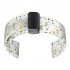 22mm 20mm Strap Watch Band Replacement Quick Release Magnetic Folding Buckle Universal Silicone Watch Strap 20mm gray
