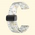 22mm 20mm Strap Watch Band Replacement Quick Release Magnetic Folding Buckle Universal Silicone Watch Strap 20mm gray