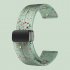 22mm 20mm Strap Watch Band Replacement Quick Release Magnetic Folding Buckle Universal Silicone Watch Strap 20mm gray