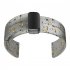 22mm 20mm Strap Watch Band Replacement Quick Release Magnetic Folding Buckle Universal Silicone Watch Strap 20mm gray