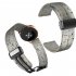 22mm 20mm Strap Watch Band Replacement Quick Release Magnetic Folding Buckle Universal Silicone Watch Strap 20mm gray