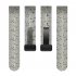 22mm 20mm Strap Watch Band Replacement Quick Release Magnetic Folding Buckle Universal Silicone Watch Strap 20mm gray